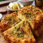 Air Fryer Garlic Bread Made With Tortillas First Image