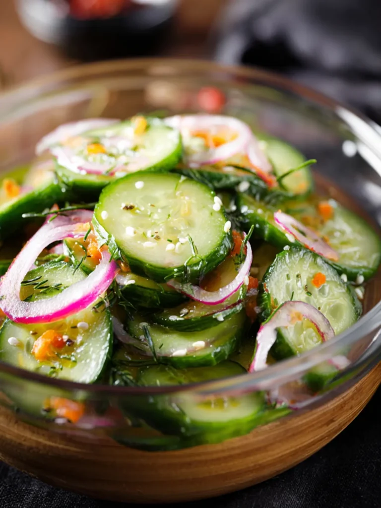 Asian Cucumber Salad First Image