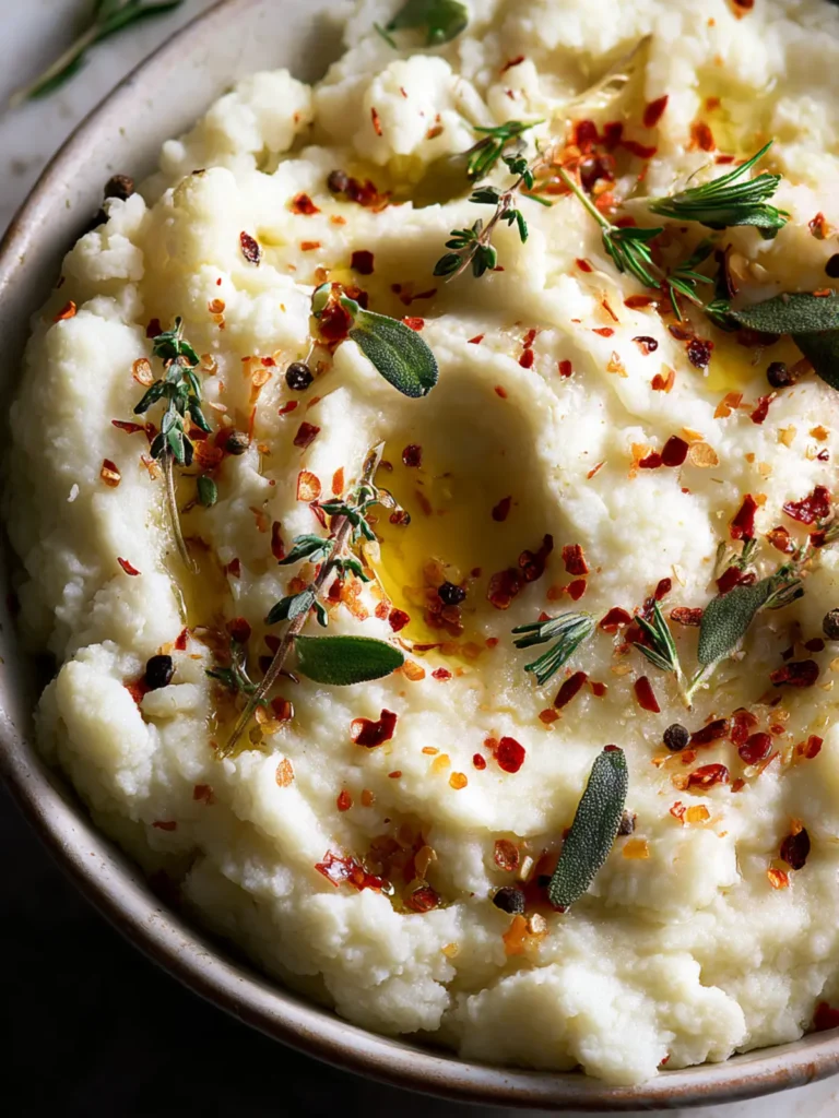 Brown Butter Mashed Cauliflower First Image