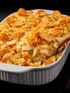 Chicken Casserole with Ritz Crackers First Image