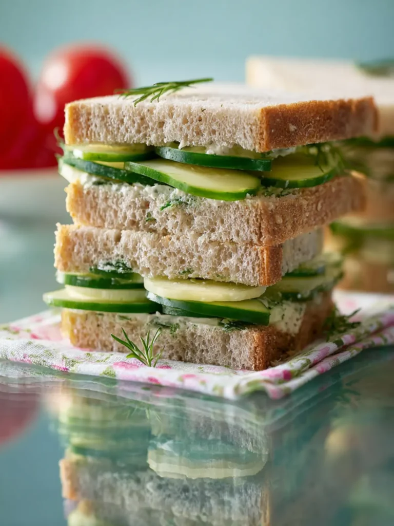 Cucumber Sandwiches First Image