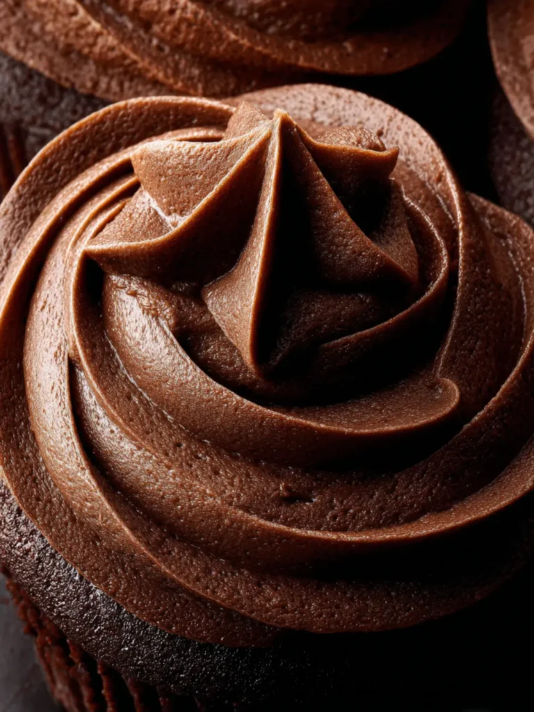 Easy Chocolate Frosting With Cocoa Powder First Image