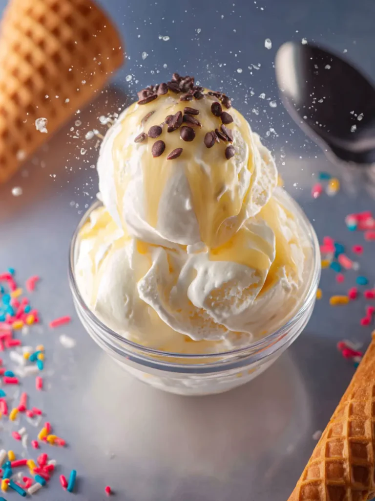 Easy Ninja Creami Vanilla Ice Cream Recipe First Image