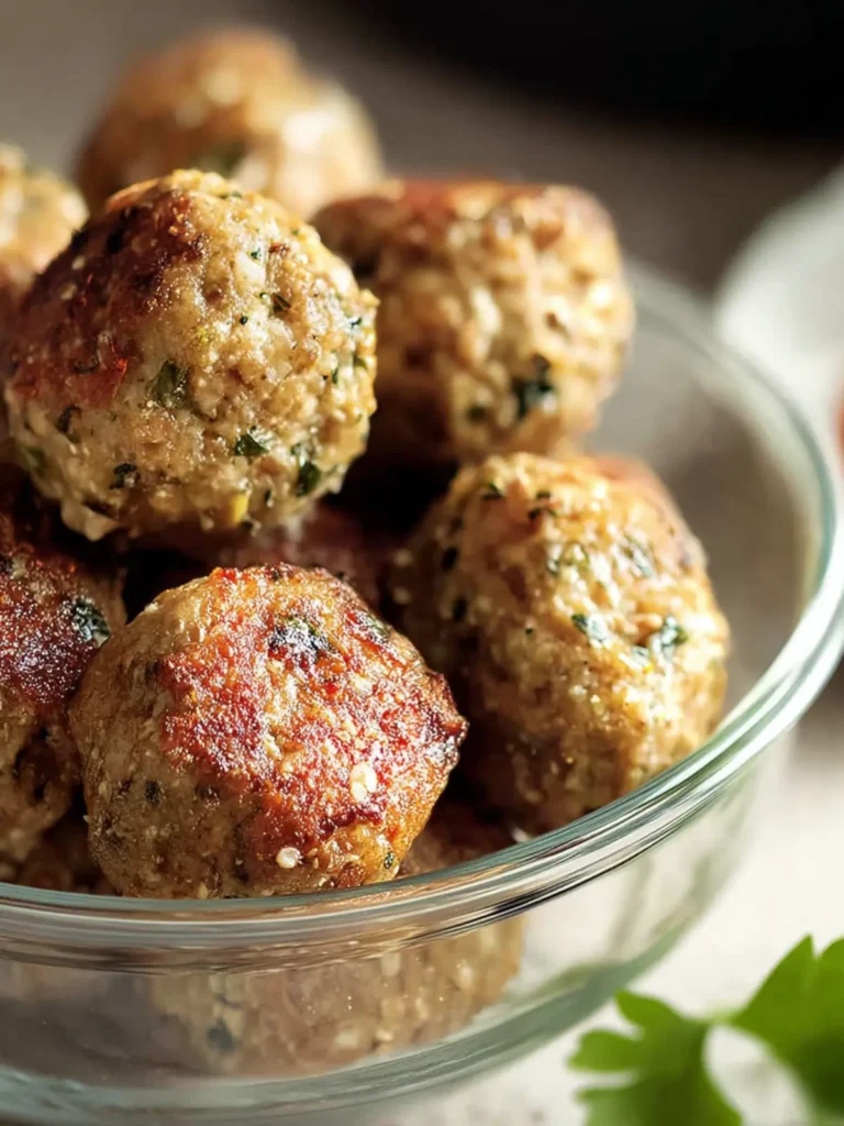 Gluten-Free Turkey Meatballs (with no Breadcrumbs) First Image