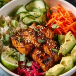 Honey Citrus Salmon Bowl First Image