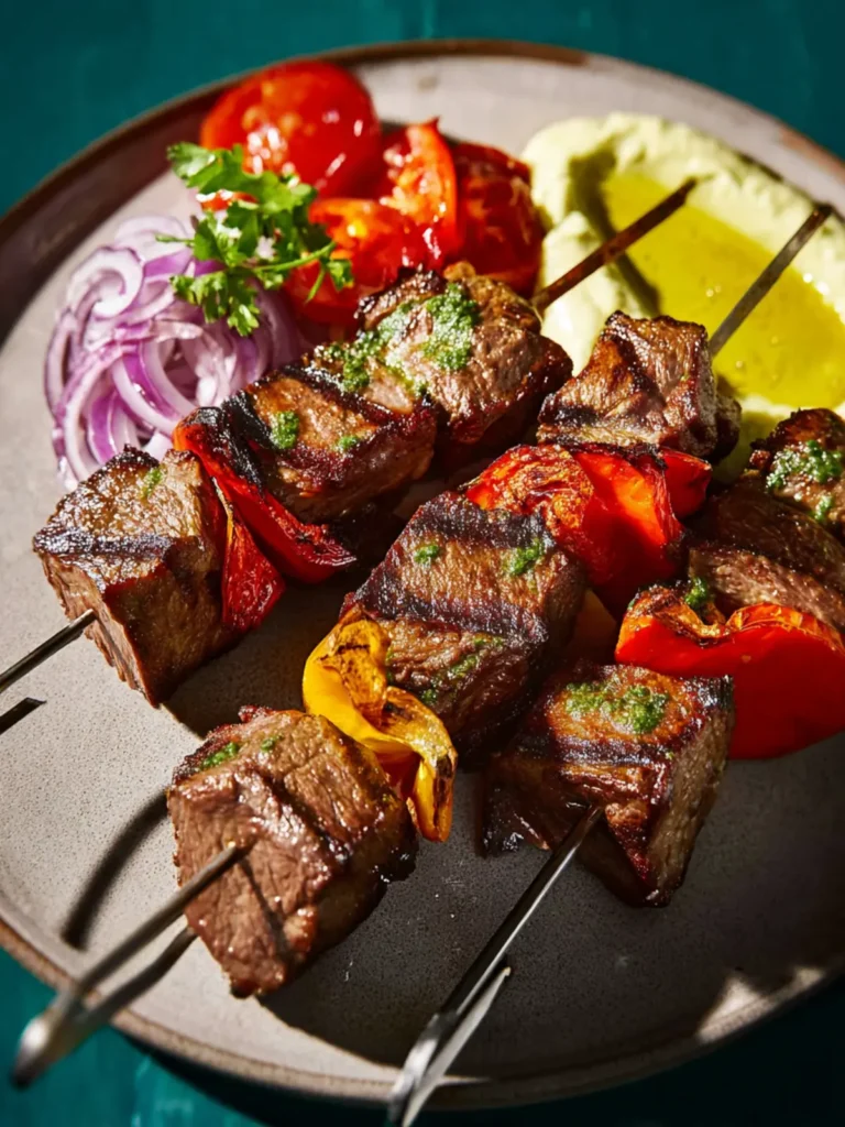 Juiciest Grilled Lamb Kabobs Recipe First Image