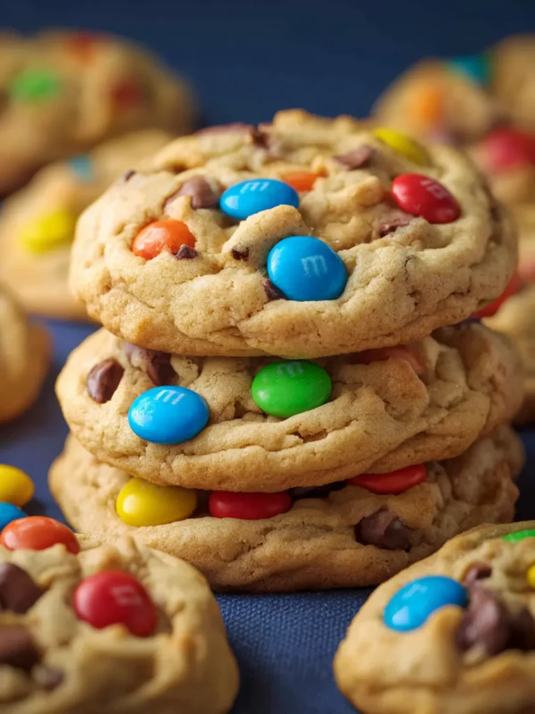 Peanut Butter M&M Cookies First Image