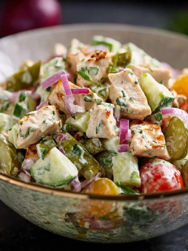 Pickle Chicken Salad First Image