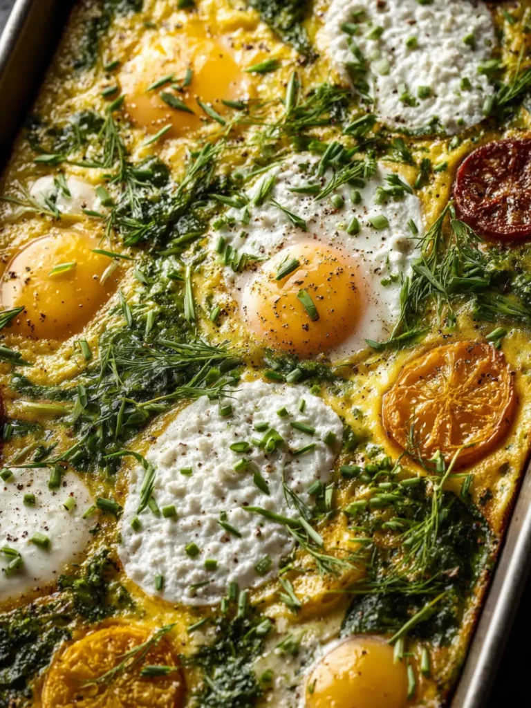 Savory Sheet Pan Eggs to Make Your Mornings Brighter First Image