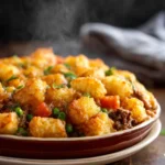 Shepherd’s Pie Tater Tot Casserole First Image