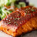 Sweet Spicy Salmon Air Fryer First Image