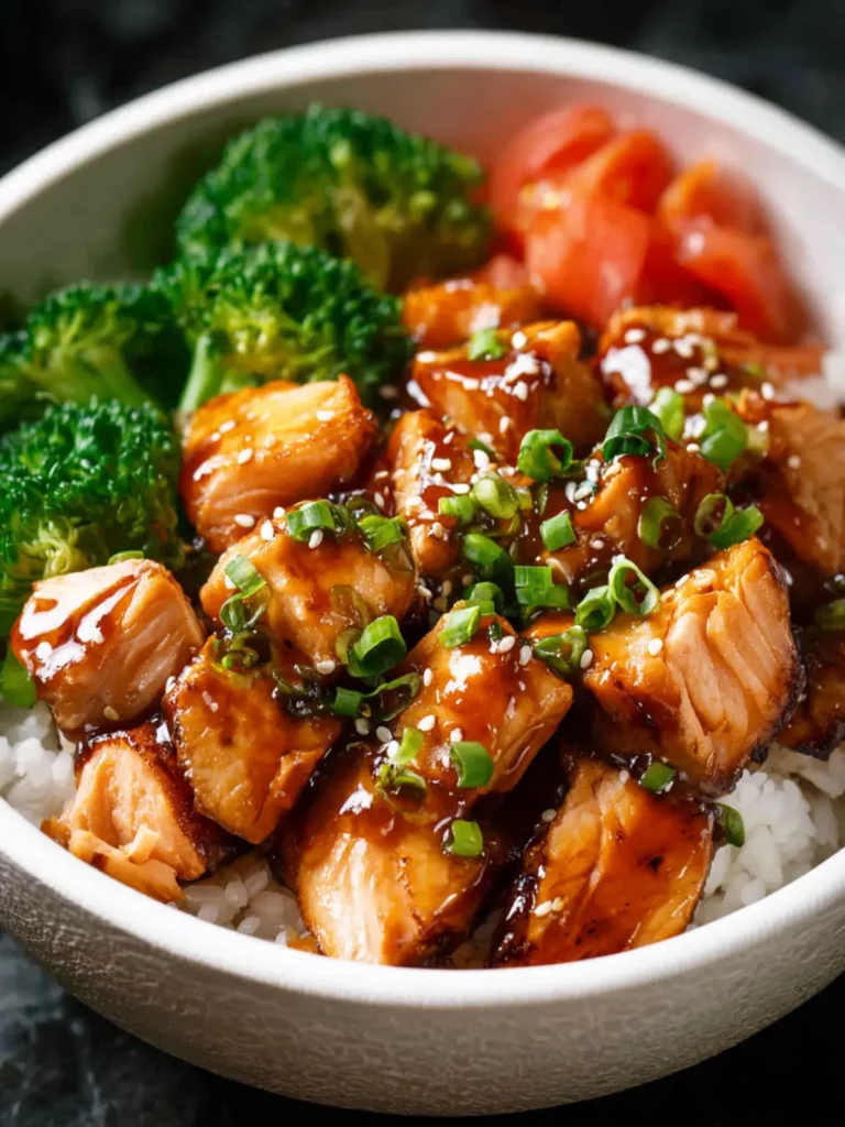 Teriyaki Salmon Bowl First Image