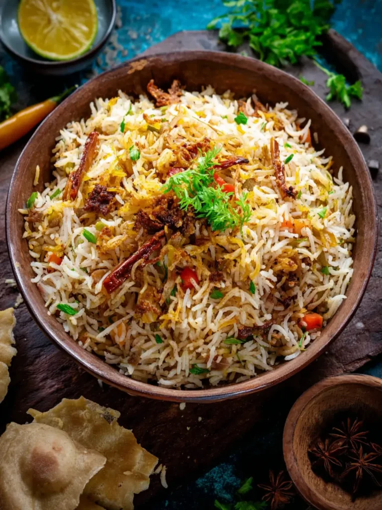 Wadi Chawal Recipe (Punjabi Wadi Pulao) First Image
