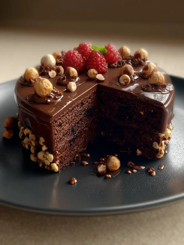 Chocolate Hazelnut Cake First Image