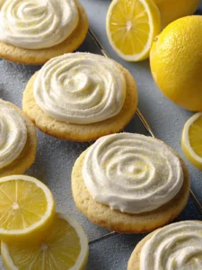 Frosted Lemon Cookies First Image