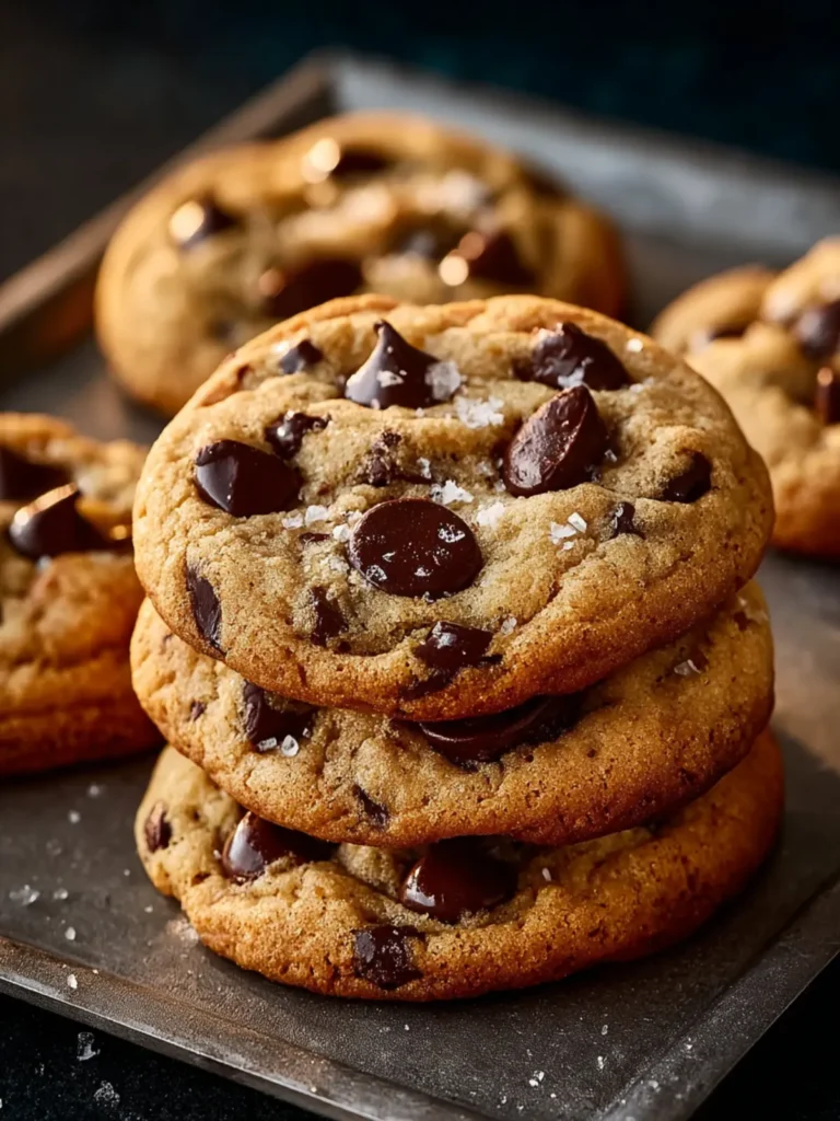 brown butter chocolate chip cookies First Image