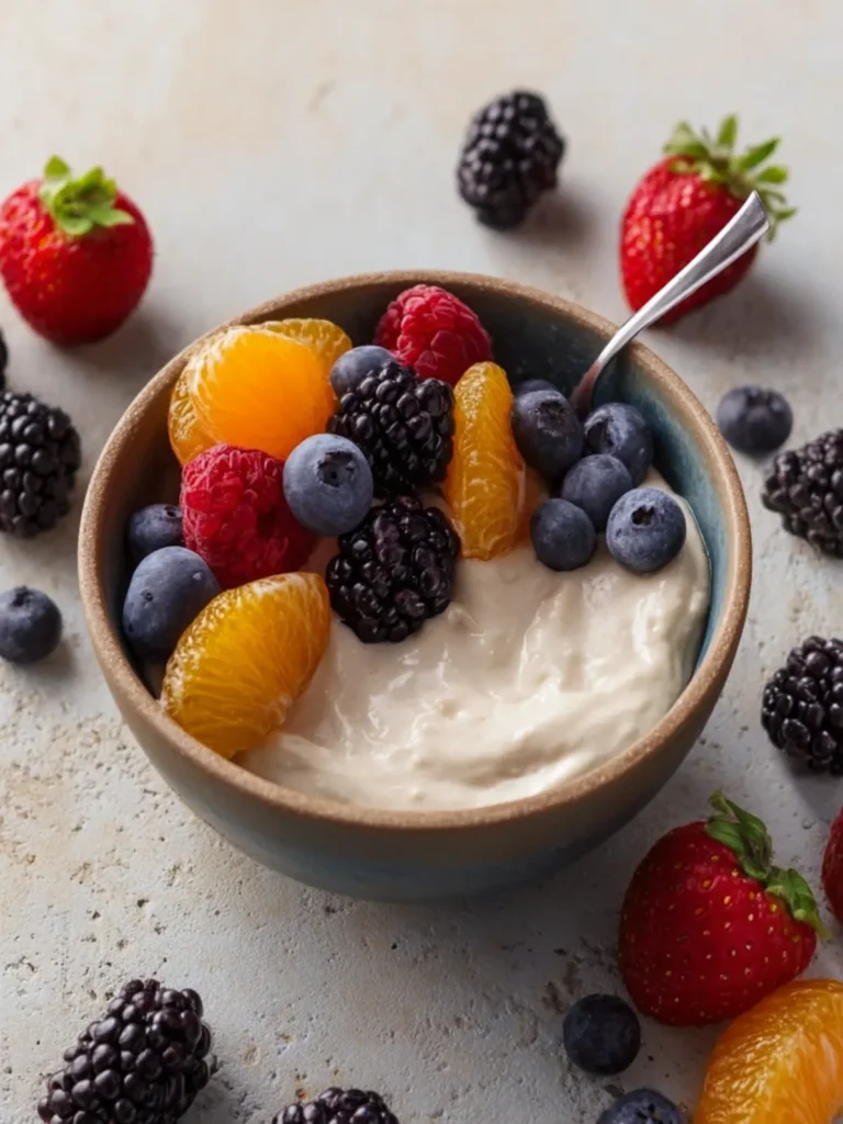 dairy free fruit dip First Image