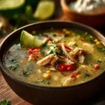 green enchilada chicken soup First Image